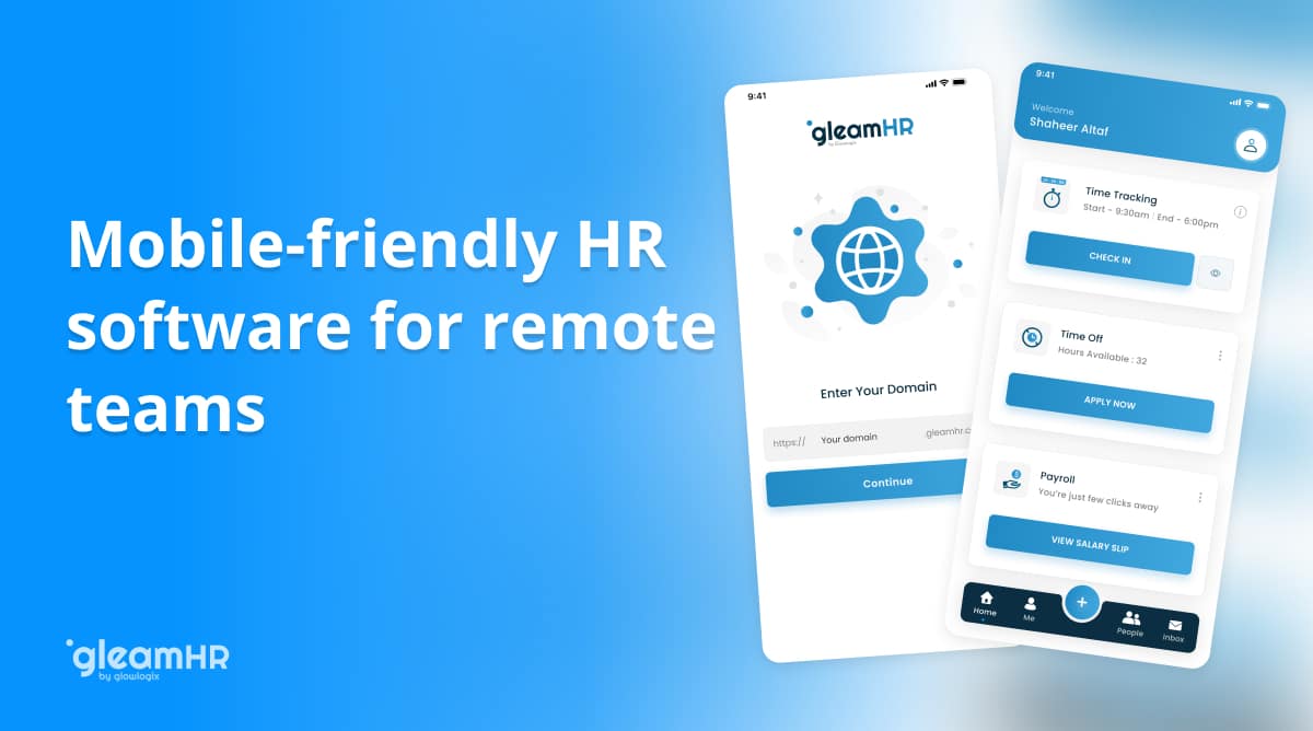 Mobile-friendly HR software for remote teams